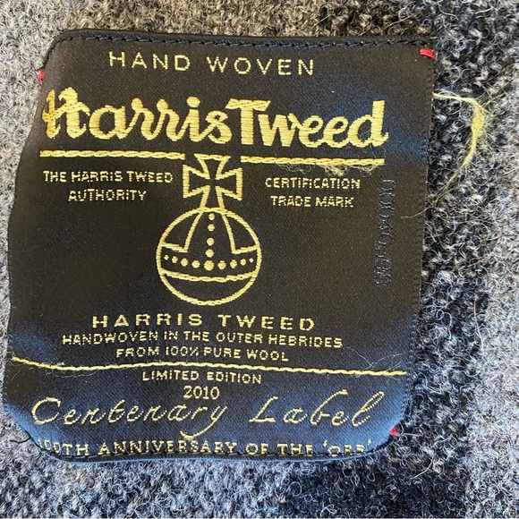 JOURNAL STANDARD x Harris Tweed men’s gray plaid suit, JP M (US ~36S) - Picture 16 of 16